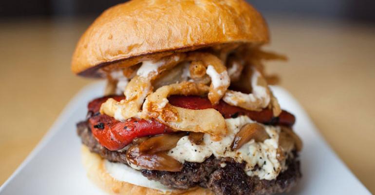 Burgers for game day | Bold burger flavor menu ideas | Restaurant ...